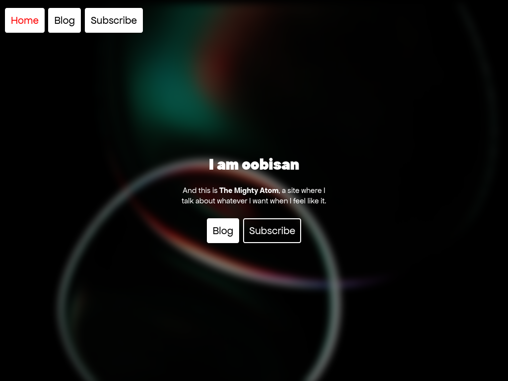 The Mighty Atom’s website